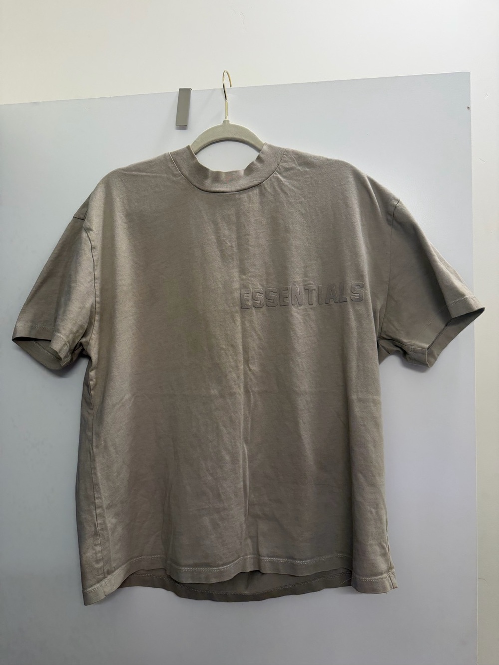 ESSENTIALS Fear of God Men's Short Sleeve Tee - Green Taupe